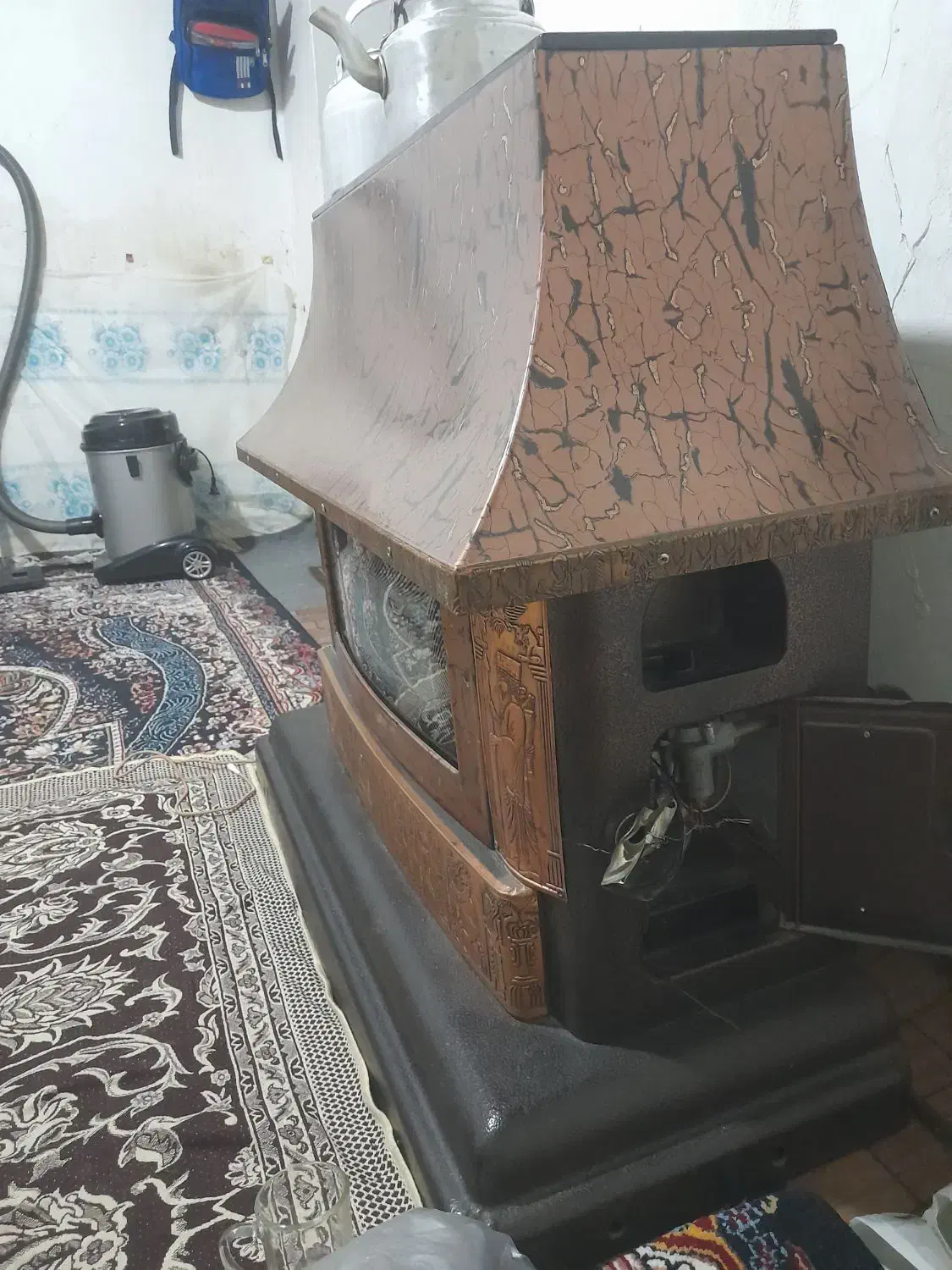 بخاری سالم ومرتب|بخاری، هیتر، شومینه|چناران, |دیوار