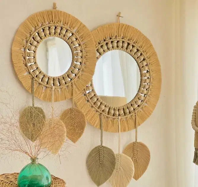 آینه مکرومه|آینه|شیراز, باغ تخت|دیوار