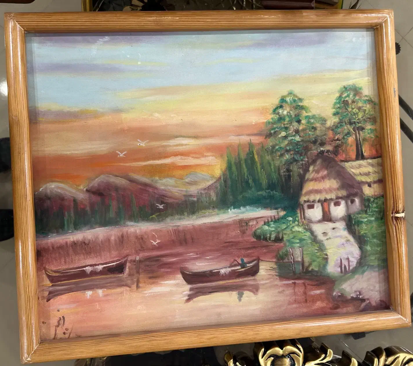 نقاشی رنگ‌ روغن|تابلو، نقاشی، عکس|مشهد, هفت تیر (حافظ)|دیوار