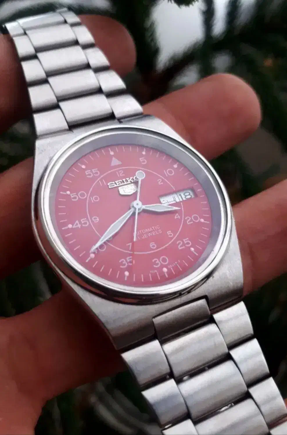 ساعت سیکو5 نبضی اتوماتیک صفحه قرمز مدل خلبانی|ساعت|اصفهان, منتظرالمهدی|دیوار