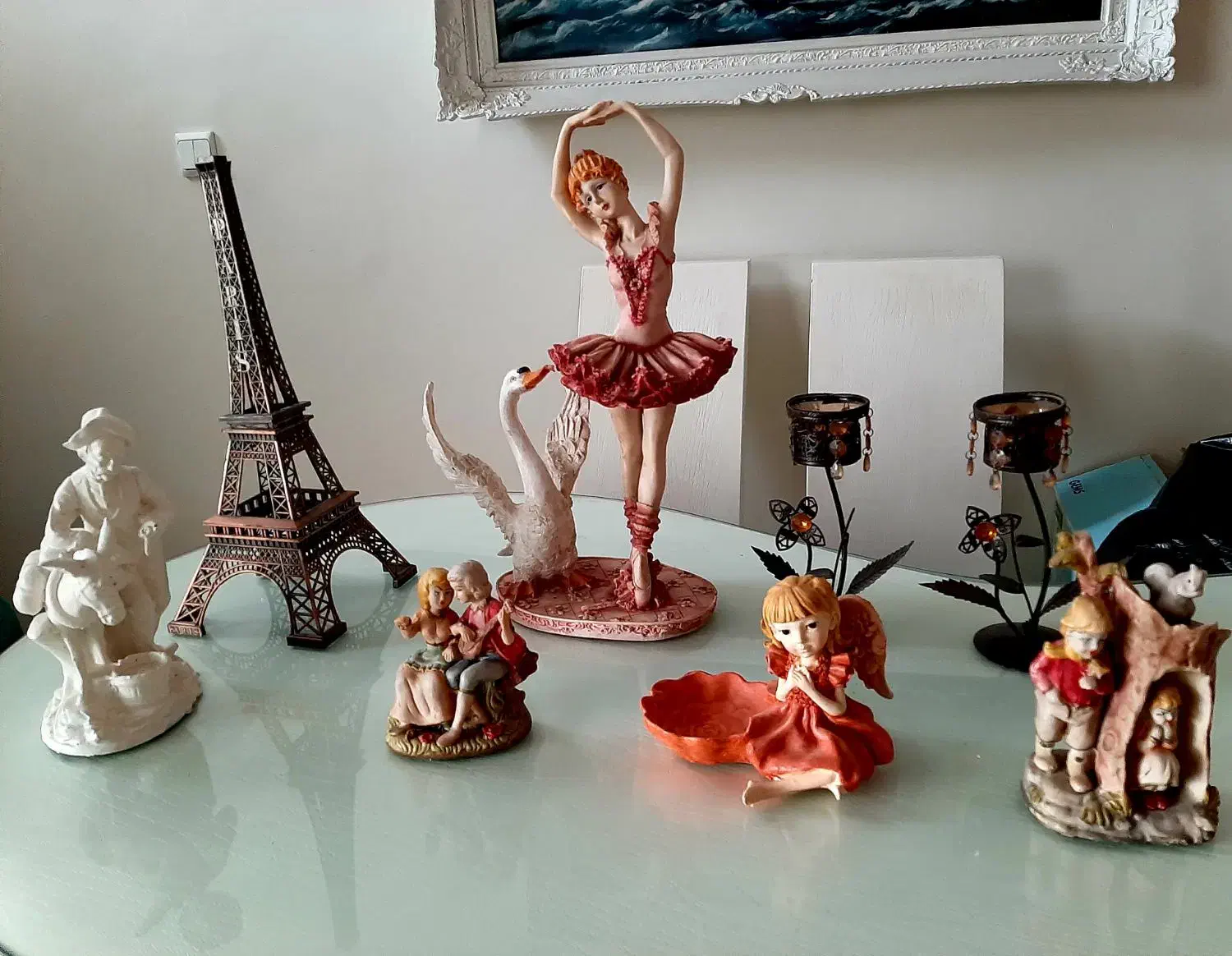 دکوریهای زیبا وآنتیک همش باهم یک میلیون وصد|مجسمه، تندیس، ماکت|تهران, حشمتیه|دیوار