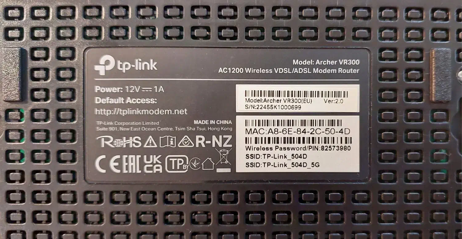 مودم روتر VDSL/ADSL تی پی لینک مدل Archer VR300|مودم و تجهیزات شبکه|تهران, یوسفآباد|دیوار
