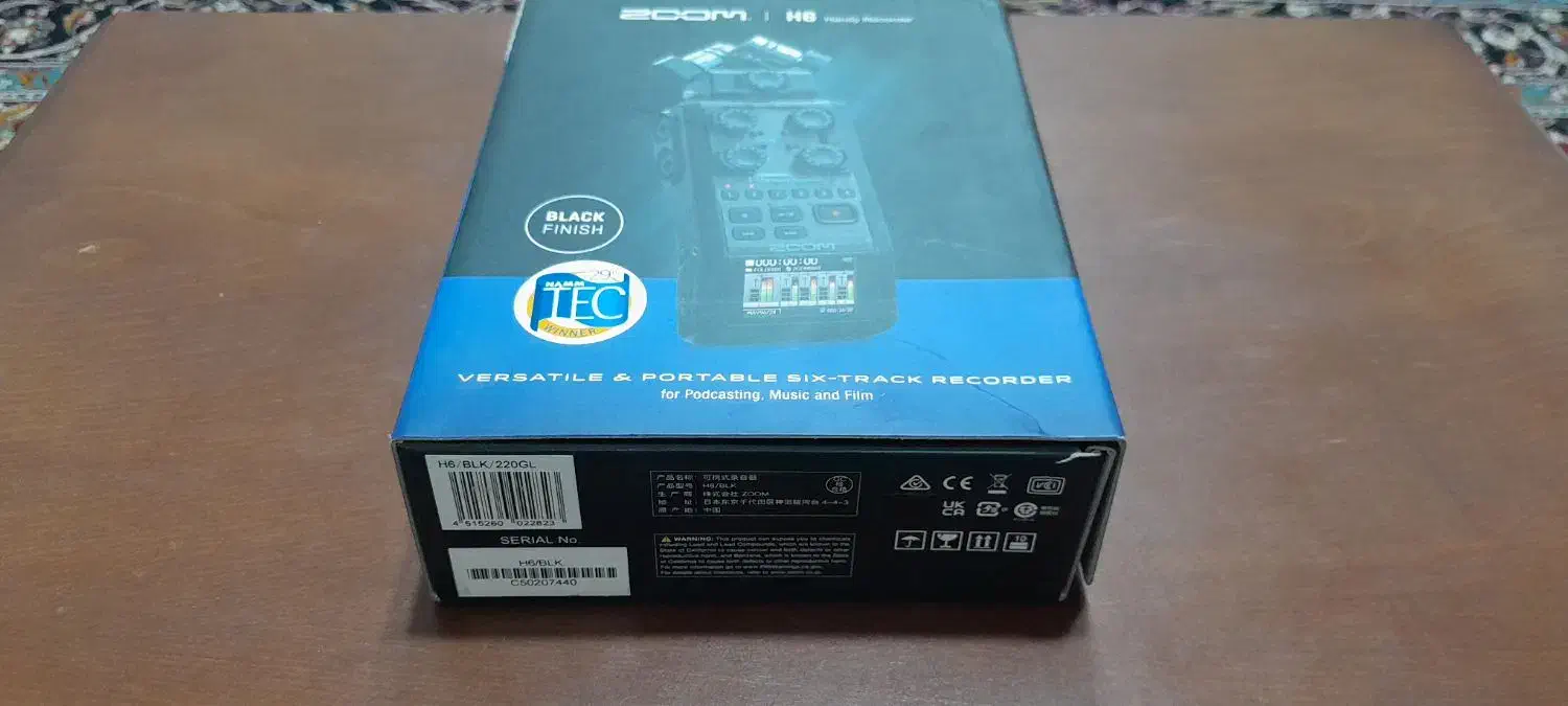 رکوردر حرفه ای صدا ZOOM H6 BLACK|صوتی و تصویری|اهواز, امانیه|دیوار