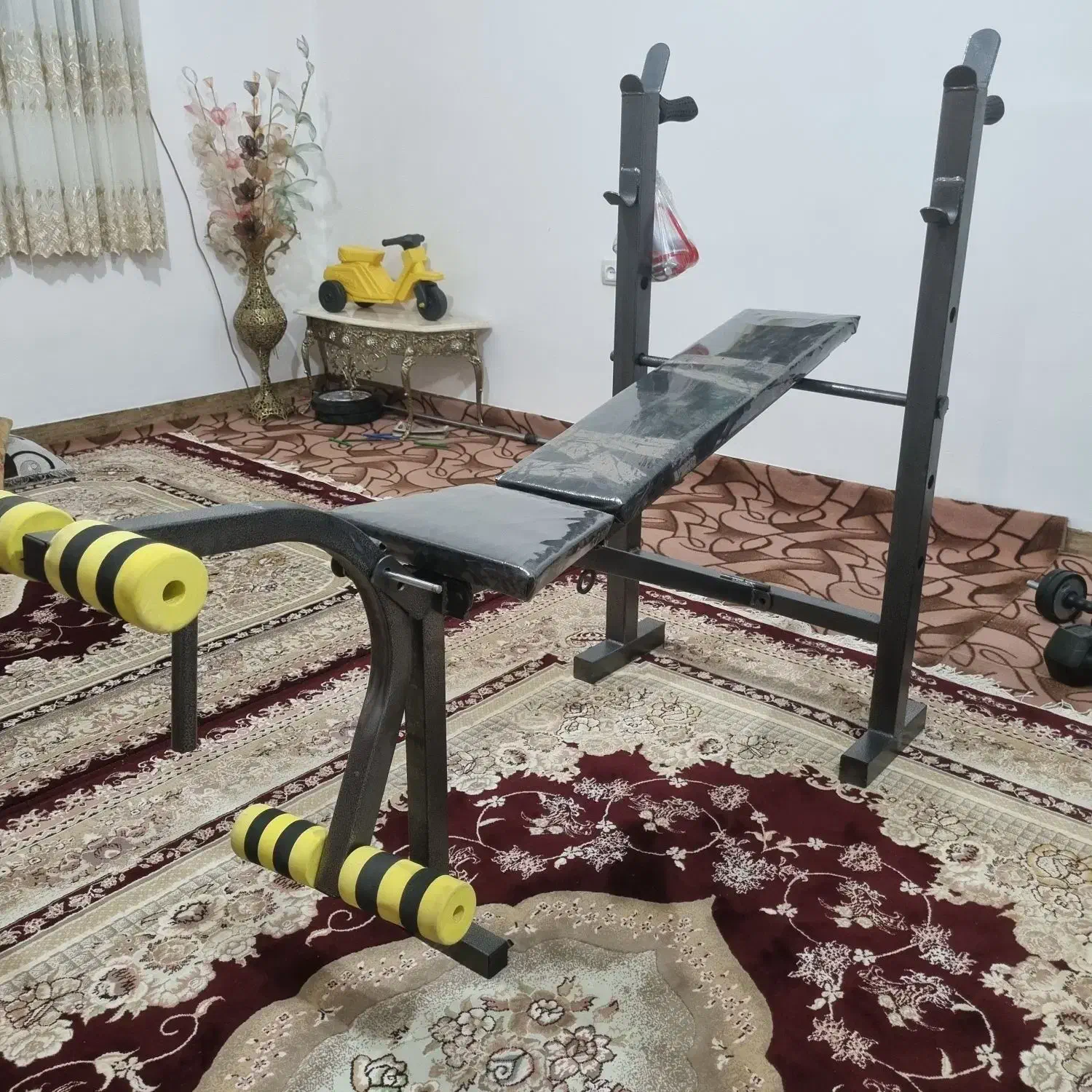 هفت کاره با میل و وزنه|تجهیزات ورزشی|نهاوند, |دیوار