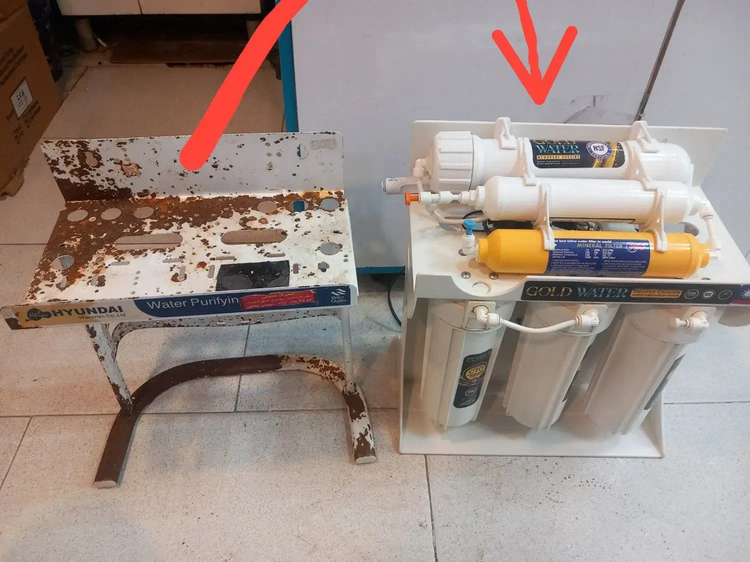 تعویض فیلتر تصفیه اب درمحل|آب‌سردکن و تصفیه آب|بجنورد, |دیوار