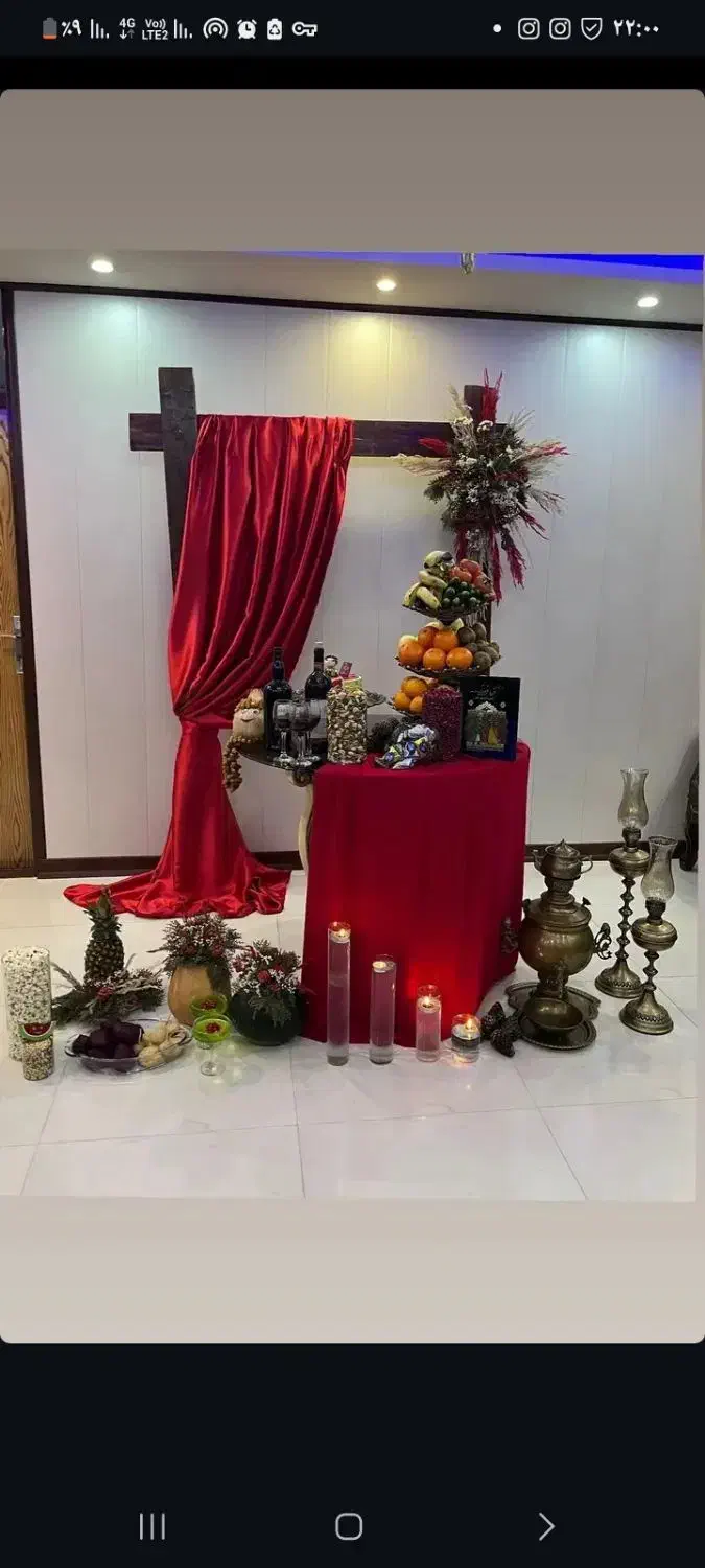 کل ارایی و دیزاین شب یلدا|خدمات پذیرایی، مراسم|تربتحیدریه, طالقانی|دیوار