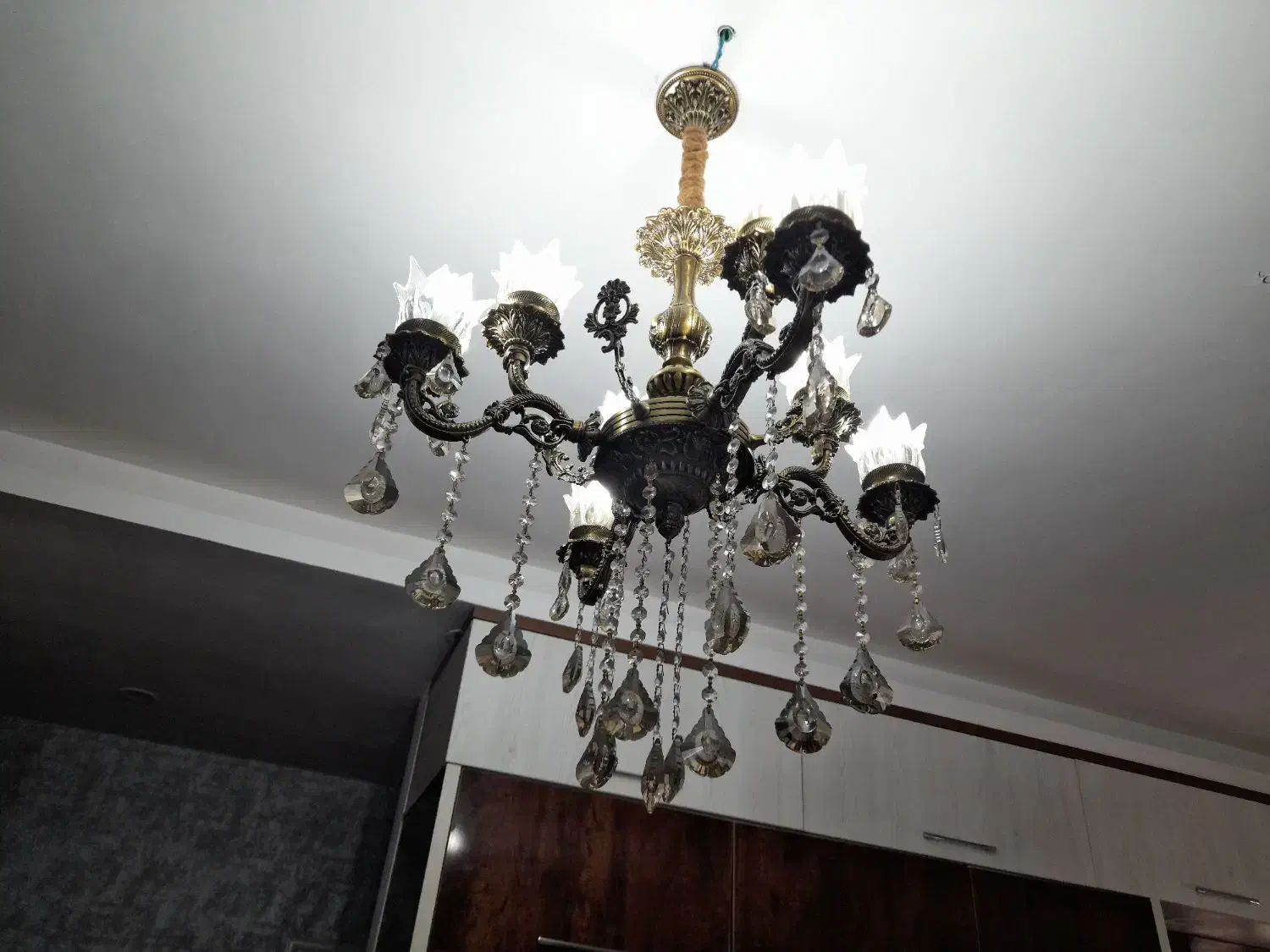 لوستر در حدنو|لوستر و چراغ آویز|گرگان, |دیوار