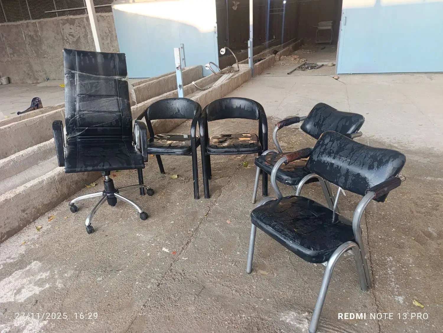 صندلی ادراری|مبلمان اداری|خرم‌آباد, |دیوار