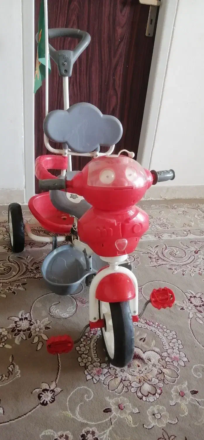 سه چرخه دسته دار|دوچرخه، اسکیت، اسکوتر|یزد, |دیوار