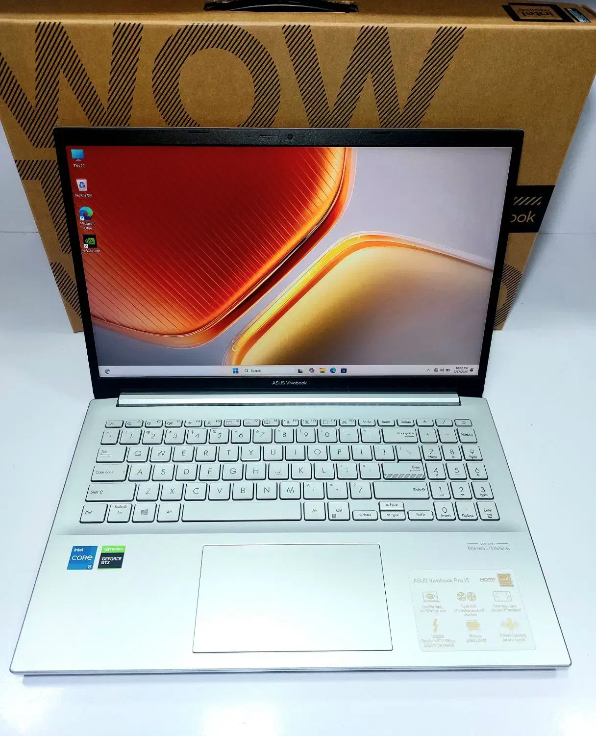 لپ تاپ ASUS k3500 نسل 11H با 4 گیگ گرافیک GTX1650|رایانه همراه|تهران, میدان ولیعصر|دیوار