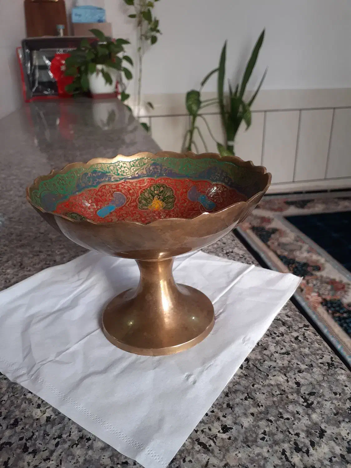 شکلات خوری برنجی|کلکسیون اشیاء عتیقه|دزفول, |دیوار