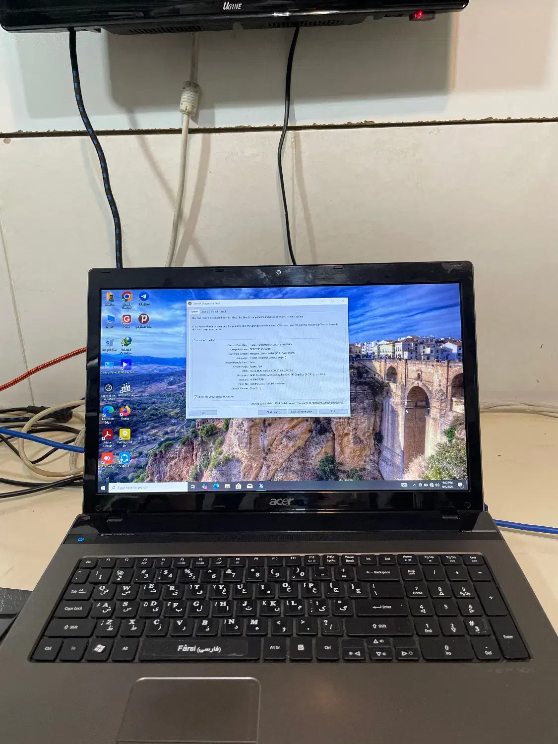 acer aspire 7560|رایانه همراه|گرگان, |دیوار