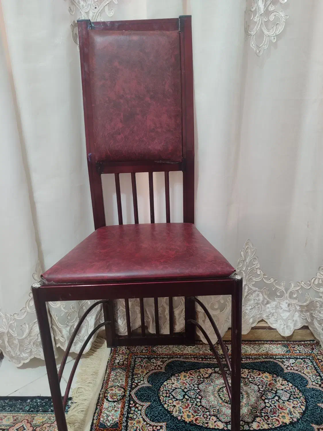 سه عدد صندلی فلزی سالم|میز و صندلی غذاخوری|دماوند, مسکن مهر گیلاوند|دیوار