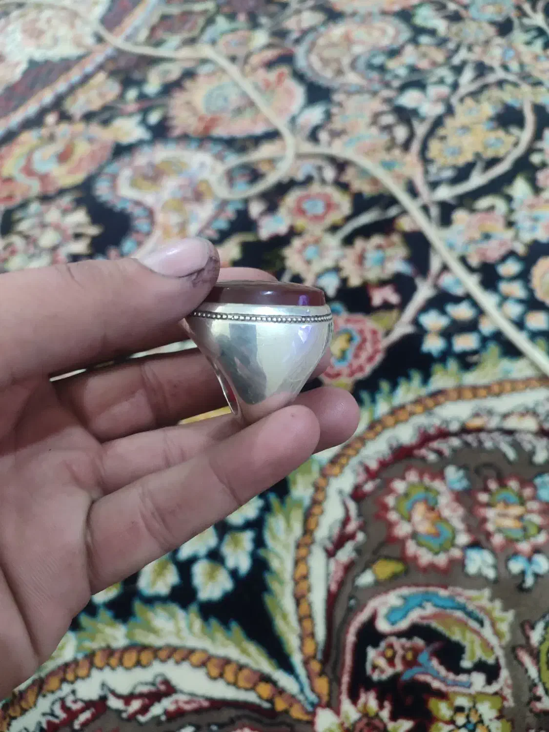 انگشتر نقره|جواهرات|ایذه, |دیوار