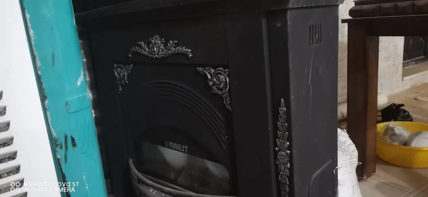 بخاری گازی شومینه ورق سنگین ارنست|بخاری، هیتر، شومینه|تربت جام, شهرک آزادگان|دیوار