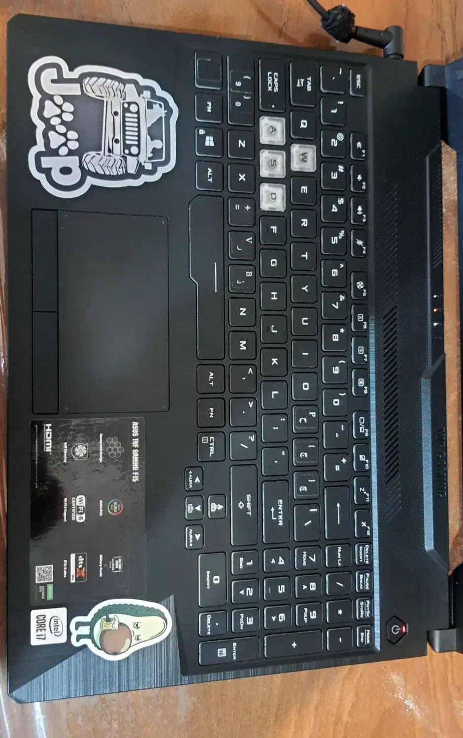لپتاپ asus tuf f15|رایانه همراه|تهران, امیرآباد|دیوار