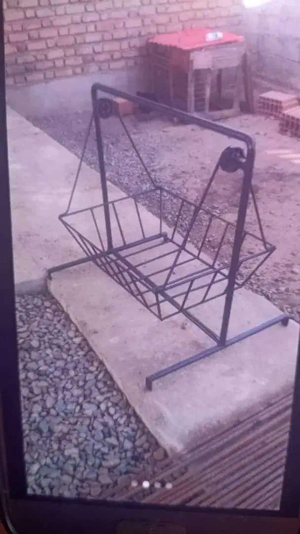 ۱عددگهواره نونو|تخت و سرویس خواب|آشخانه, |دیوار