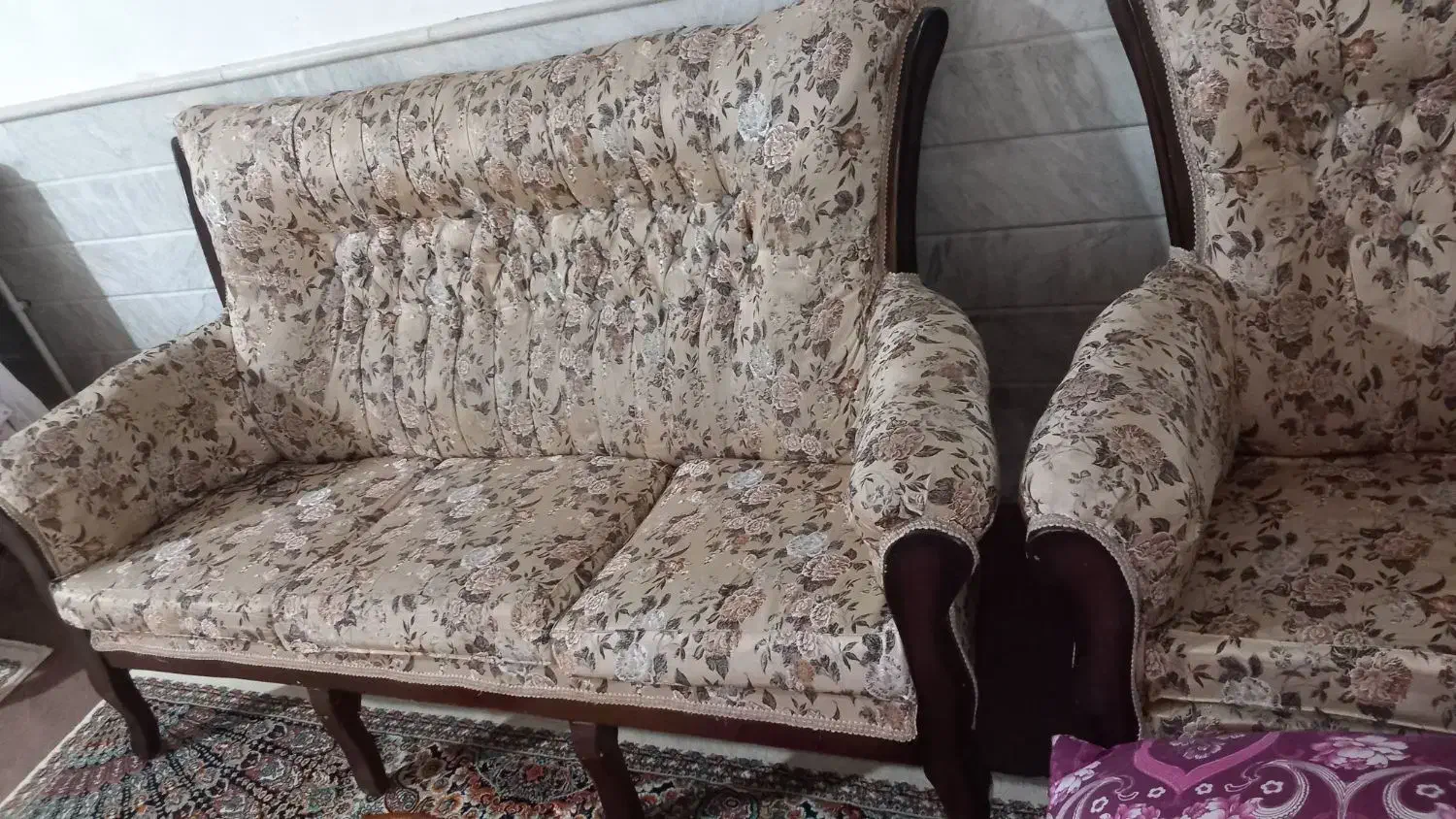 میل بامیزعسلی|مبلمان خانگی و میز عسلی|قم, زند آباد|دیوار