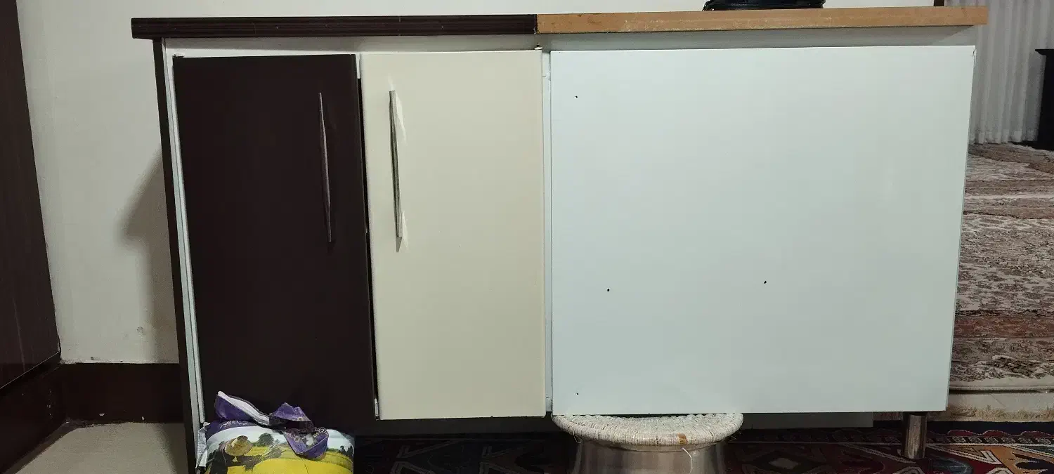 کابینت چوب و فلز جنس درجه یک تخفیف جزئی|مبلمان خانگی و میز عسلی|نورآباد, |دیوار