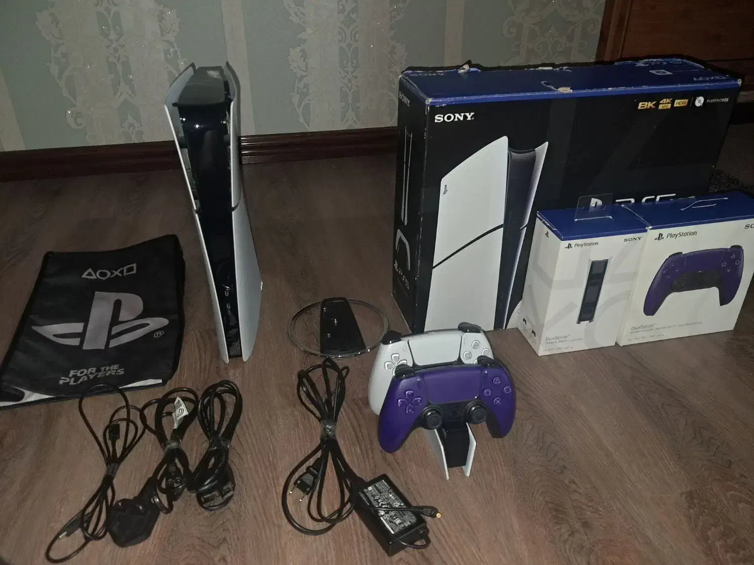 فول پک PS5 Slim Digital تمیز و نو|کنسول، بازی ویدئویی و آنلاین|بهار, |دیوار