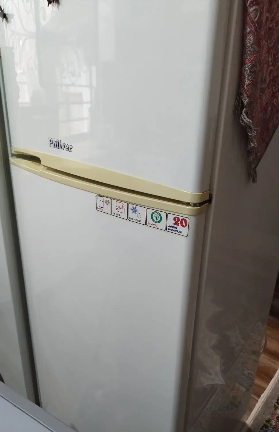 یخچال|یخچال و فریزر|صحنه, |دیوار