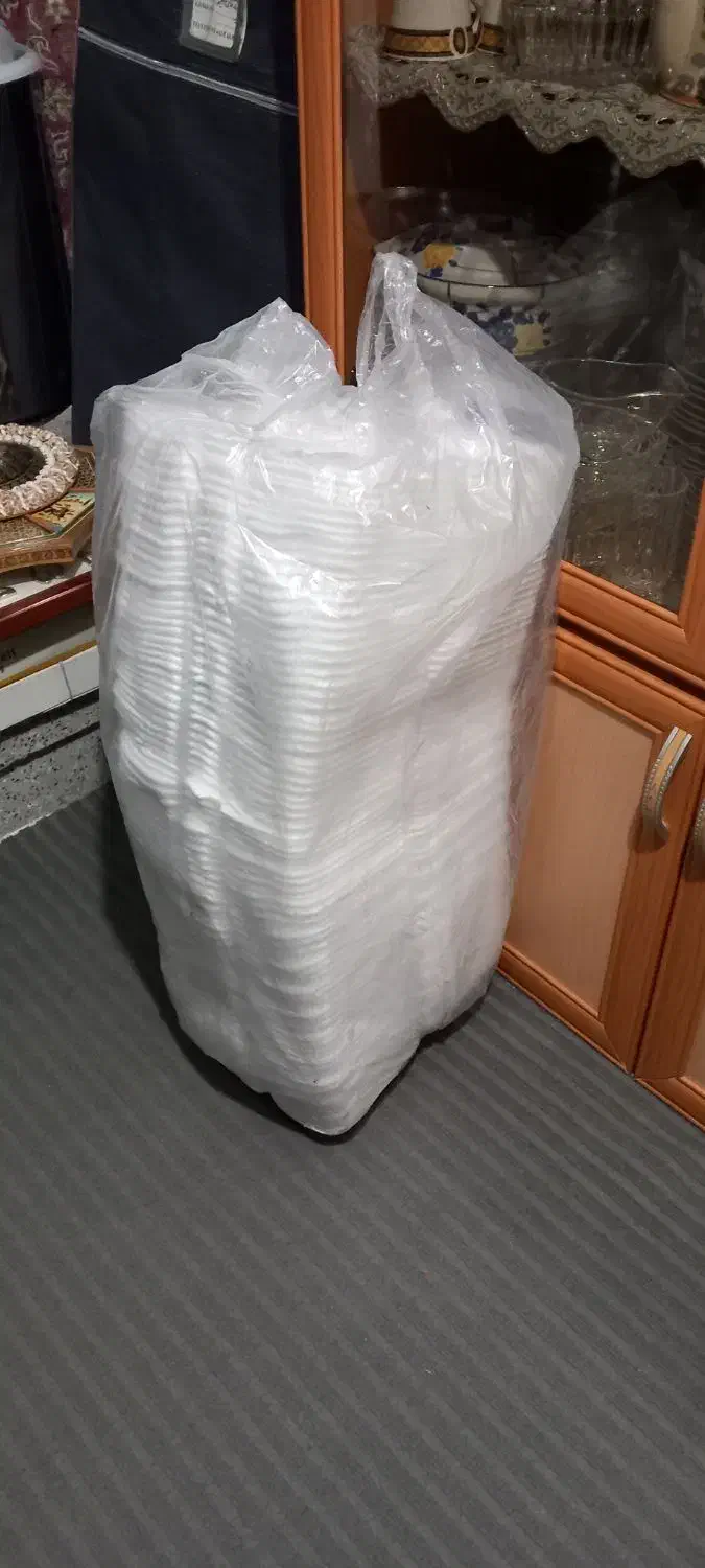 ظرف یکبار مصرف جهت پخش نذری|ظروف نگهدارنده، پلاستیکی، یکبارمصرف|ارومیه, |دیوار