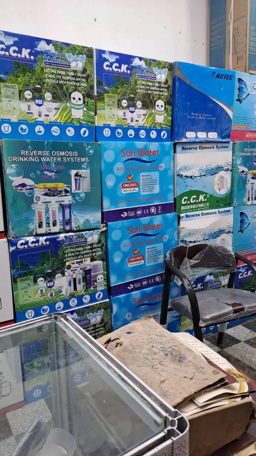 فروش تصفیه آب CCK حک شده اصلی ارسال رایگان|آبسردکن و تصفیه آب|اهواز, طالقانی|دیوار