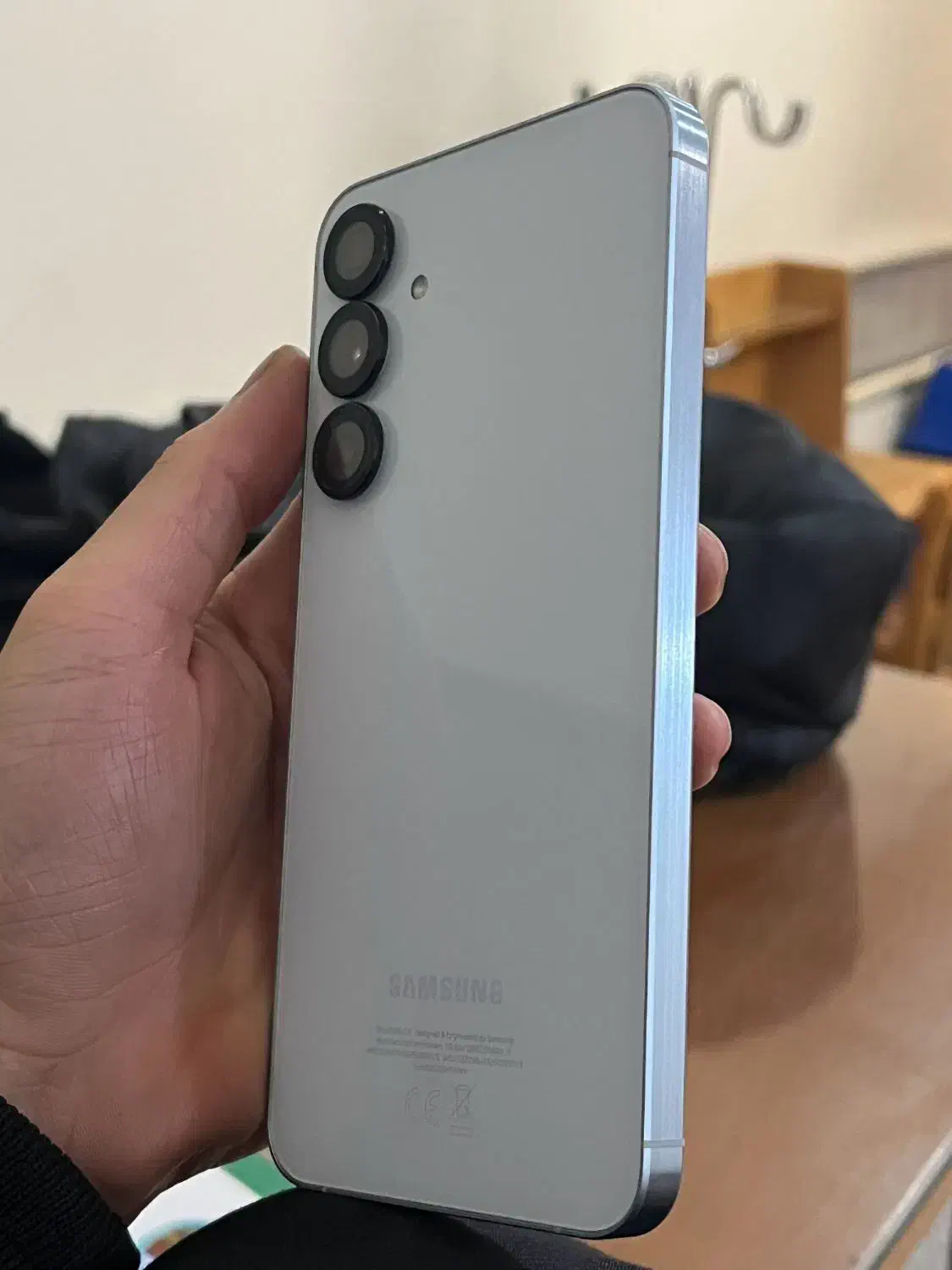 Samsung a55 256g ram8 light blue|موبایل|تهران, جنتآباد شمالی|دیوار