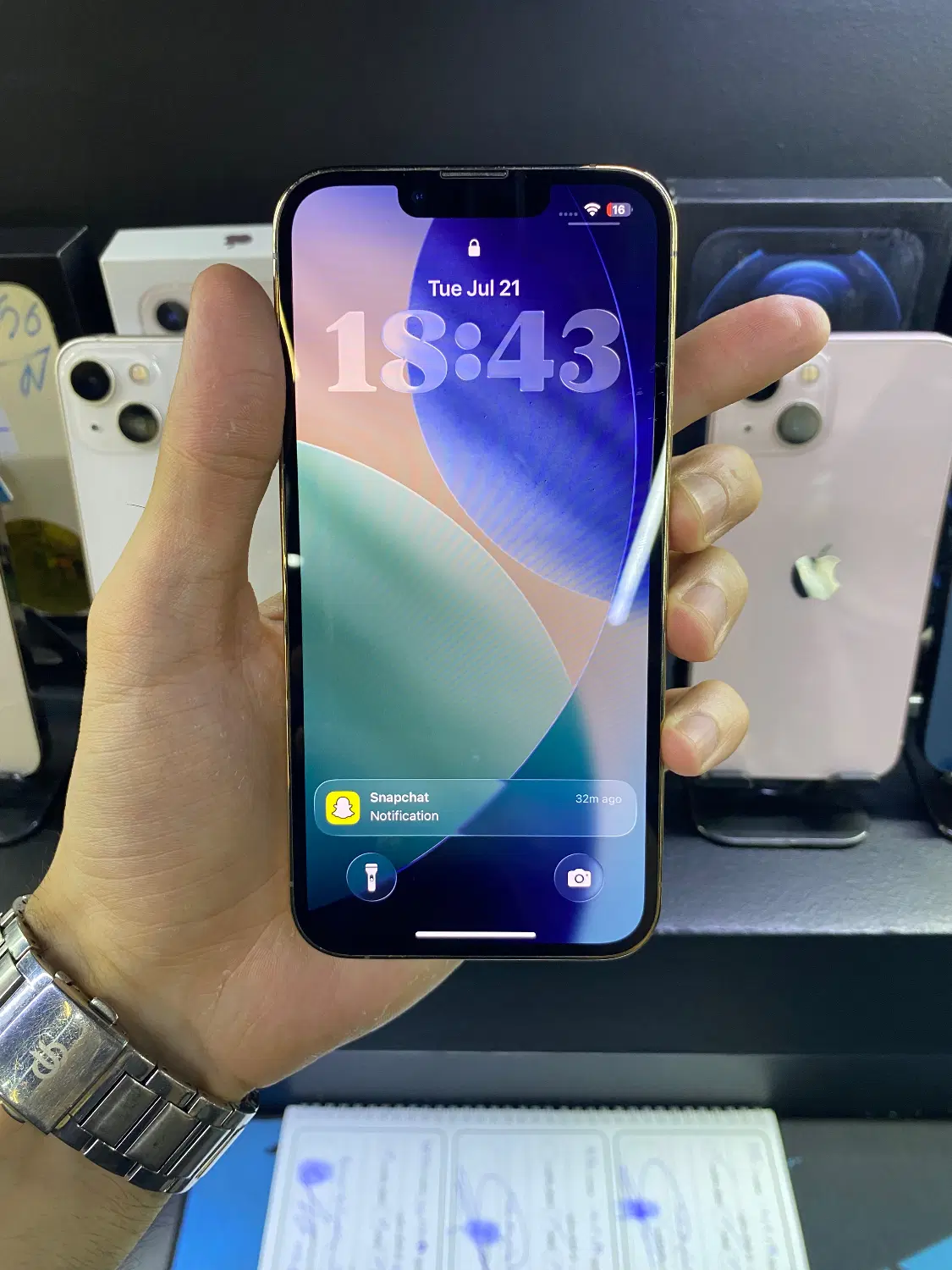 iphone 13pro gold|موبایل|نظرآباد, نظرآباد|دیوار