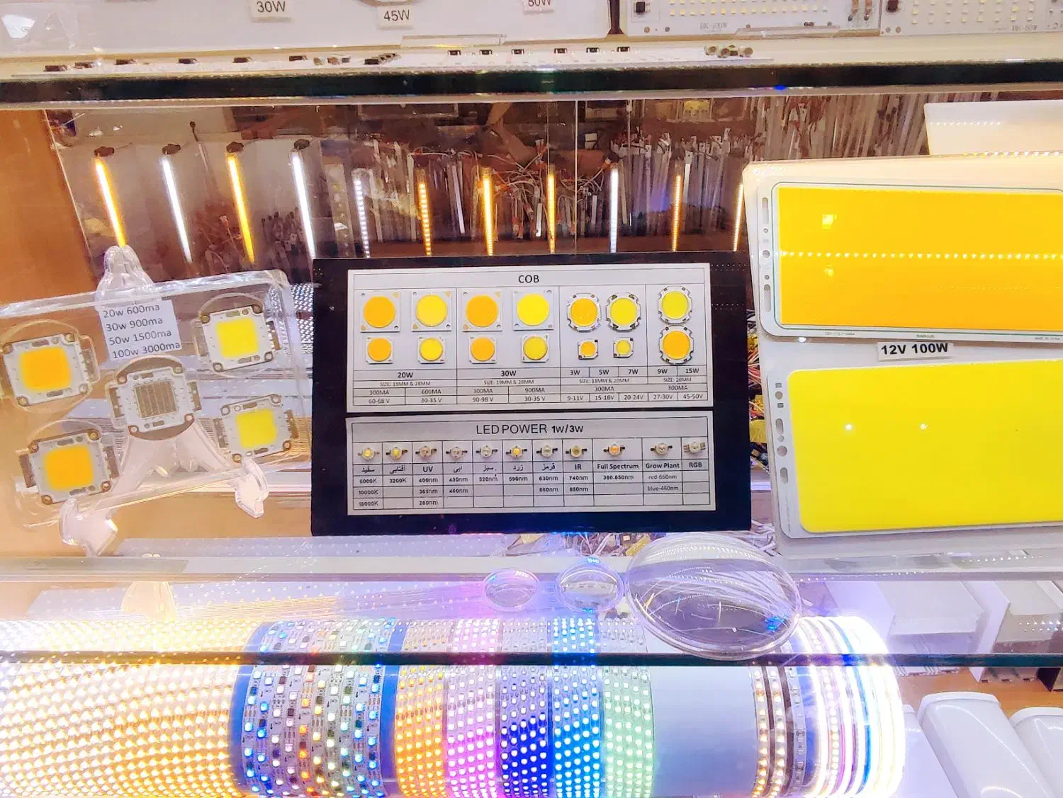 لامپ چراغ قوهUVیوویLEDپروژکتورباتریSMD COBال ای دی|لامپ و چراغ|تهران, بازار|دیوار