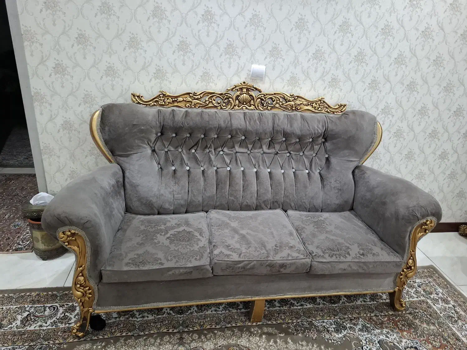 مبل راحتی 7 نفره|مبلمان خانگی و میز عسلی|قرچک, باقرآباد|دیوار