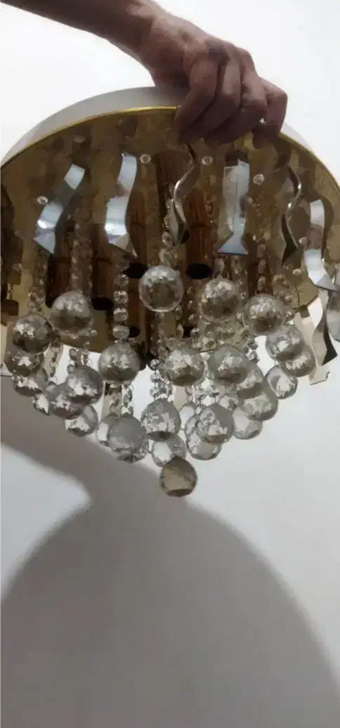 لوستر سقفی کریستال|لوستر و چراغ آویز|خوی, |دیوار