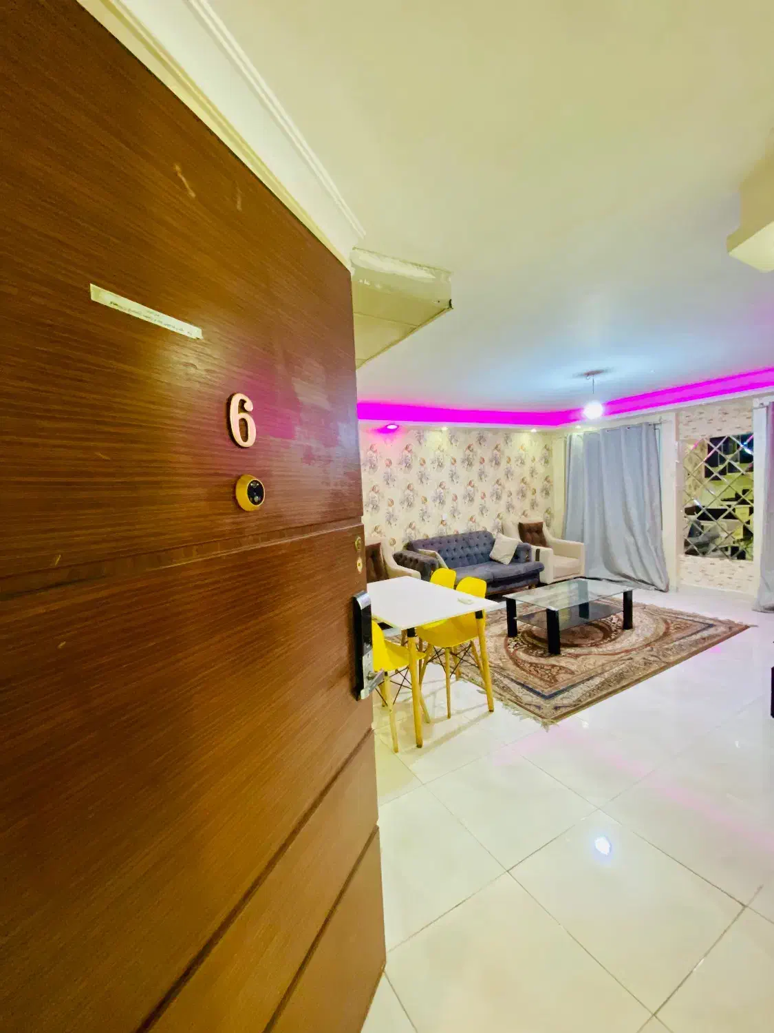 رنت دوخوابه قلب صدف مروارید (طاهری)|اجارهٔ کوتاهمدت آپارتمان و سوئیت|کیش, |دیوار