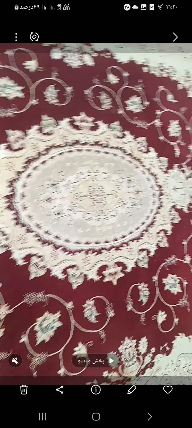 چهارتا فرش خوب ویک عددپتوشور ویک اجاق گازدار|فرش|میاندوآب, |دیوار