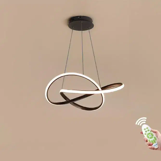لوستر مدرن LED با طراحی حلقه‌ای هوشمند|لوستر و چراغ آویز|تهران, سازمان برنامه شمالی|دیوار