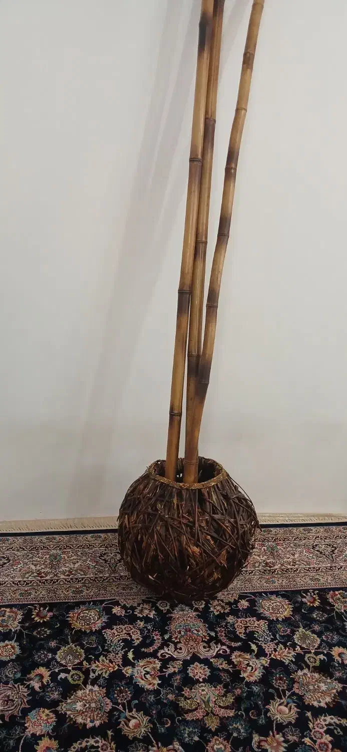 چوب بامبو|گل مصنوعی|بروجرد, |دیوار