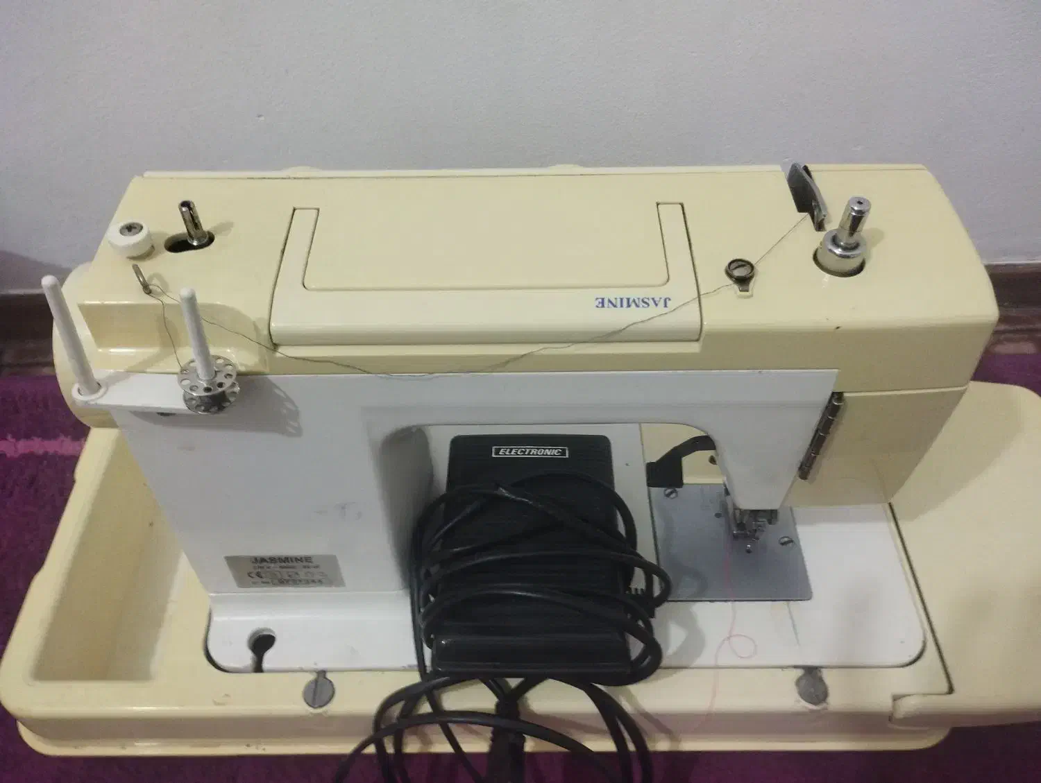 چرخ خیاطی کاچیران مدل یاسمین معاوضه هم دارم|چرخ خیاطی و ریسندگی|فولادشهر, مسکن مهر فولادشهر|دیوار