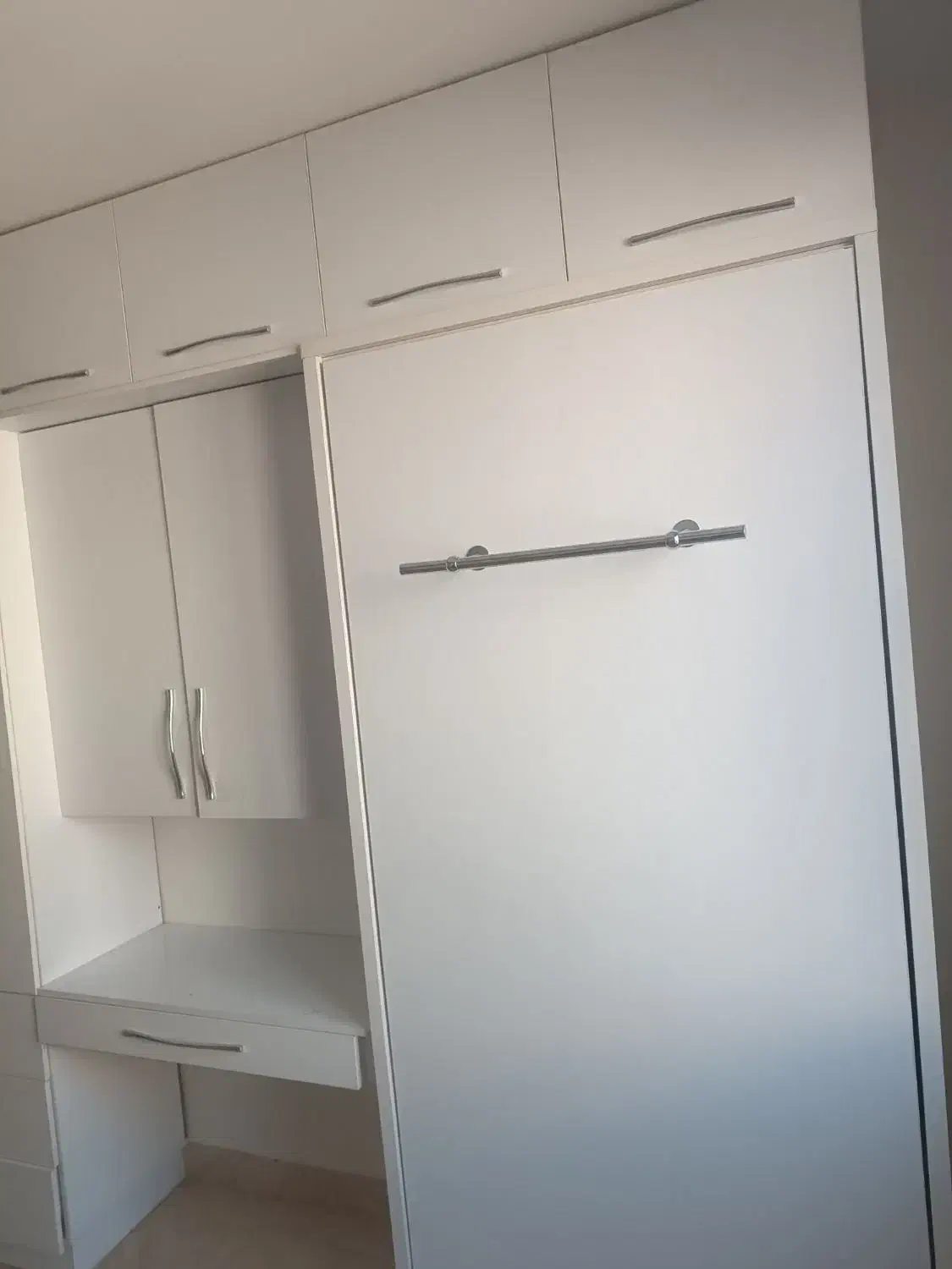 تخت تاشو و میز آرایش و میز تحریر|تخت و سرویس خواب|قزوین, |دیوار