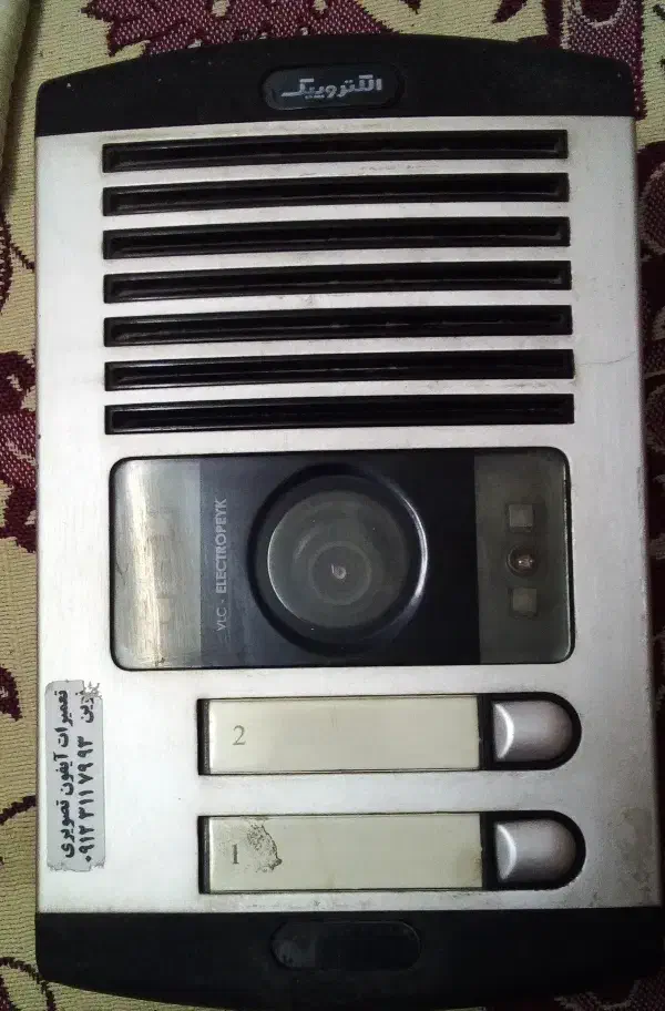 ۲ عدد آیفون تصویری الکتروپیک به همراه پنل|صوتی و تصویری|ری, منصوریه منگل|دیوار