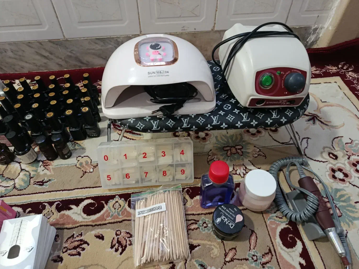 وسایل ناخون کاری|آرایشگاه و سالن‌های زیبایی|قزوین, |دیوار