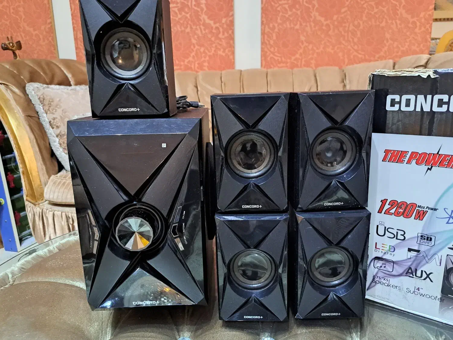 سیستم صوتی خانگی کنکورد پلاس|سیستم صوتی خانگی|تهران, اختیاریه|دیوار