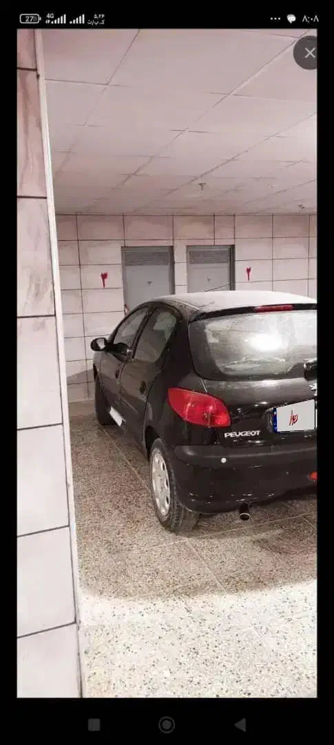 206 خشک و بی رنگ|خودرو سواری و وانت|نورآباد ممسنی, |دیوار