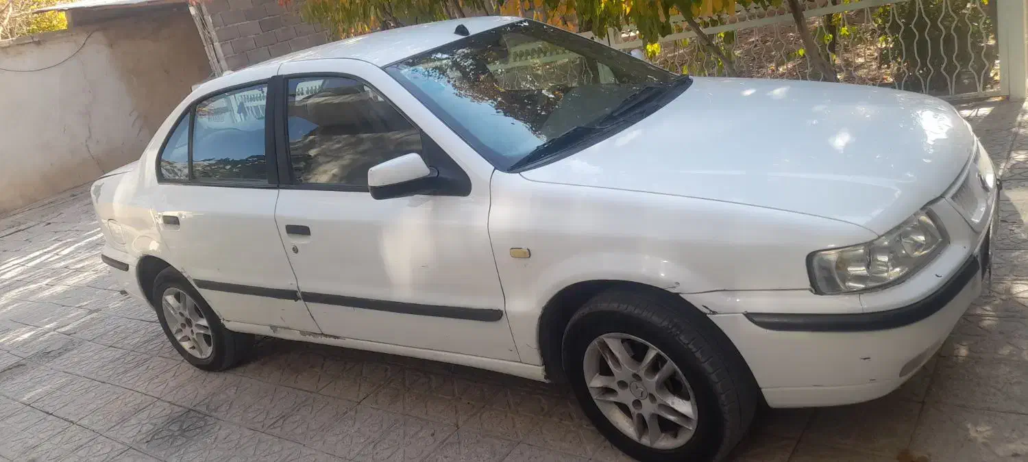 سمندکامل رنگ شاسی جلو سمت راننده ضربه جزئی|خودرو سواری و وانت|فارسان, |دیوار