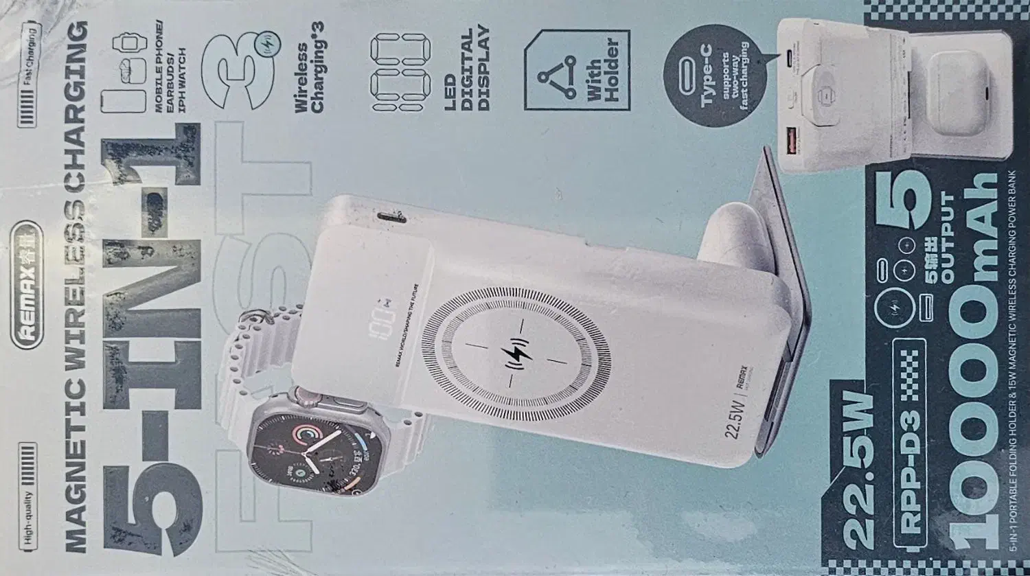 پاور بانک ریمکس rpp d3|لوازم جانبی موبایل و تبلت|تهران, ایوانک|دیوار