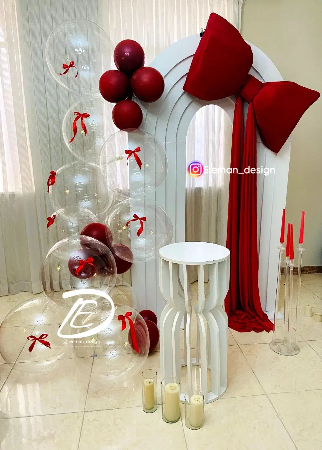 بادکنک آرایی و گل آرایی کرج و حومه|خدمات پذیرایی، مراسم|کرج, کمال‌شهر|دیوار