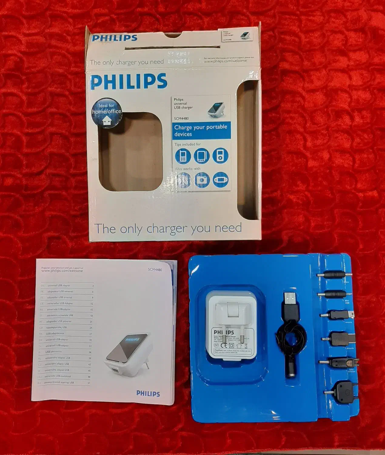 ست شارژر موبایل (PHILIPS)|لوازم جانبی موبایل و تبلت|تهران, بهار|دیوار
