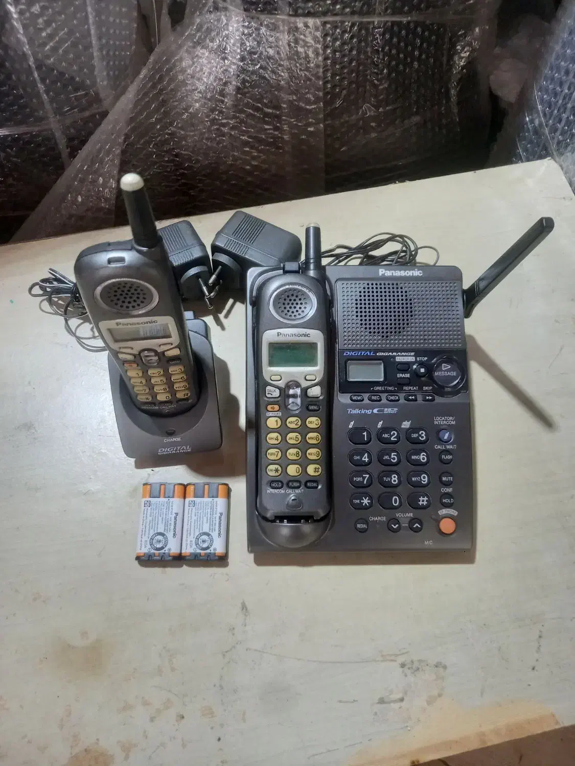 تلفن بیسیم پاناسونیک مدل 2361|تلفن رومیزی|رشت, کاکتوس|دیوار