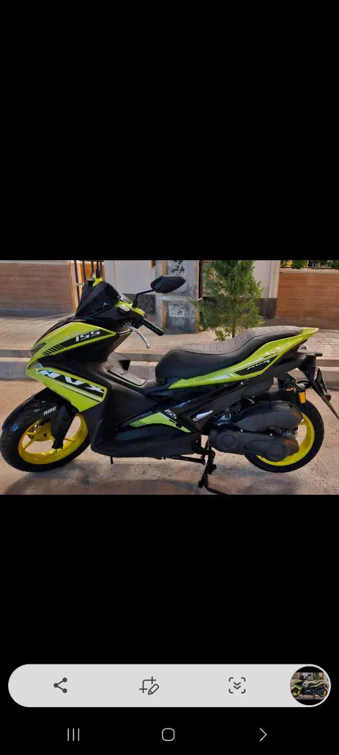 موتور سیکلت طرح یاماها آیروکس ۱۵۵|موتورسیکلت|پردیس, فاز ۸|دیوار