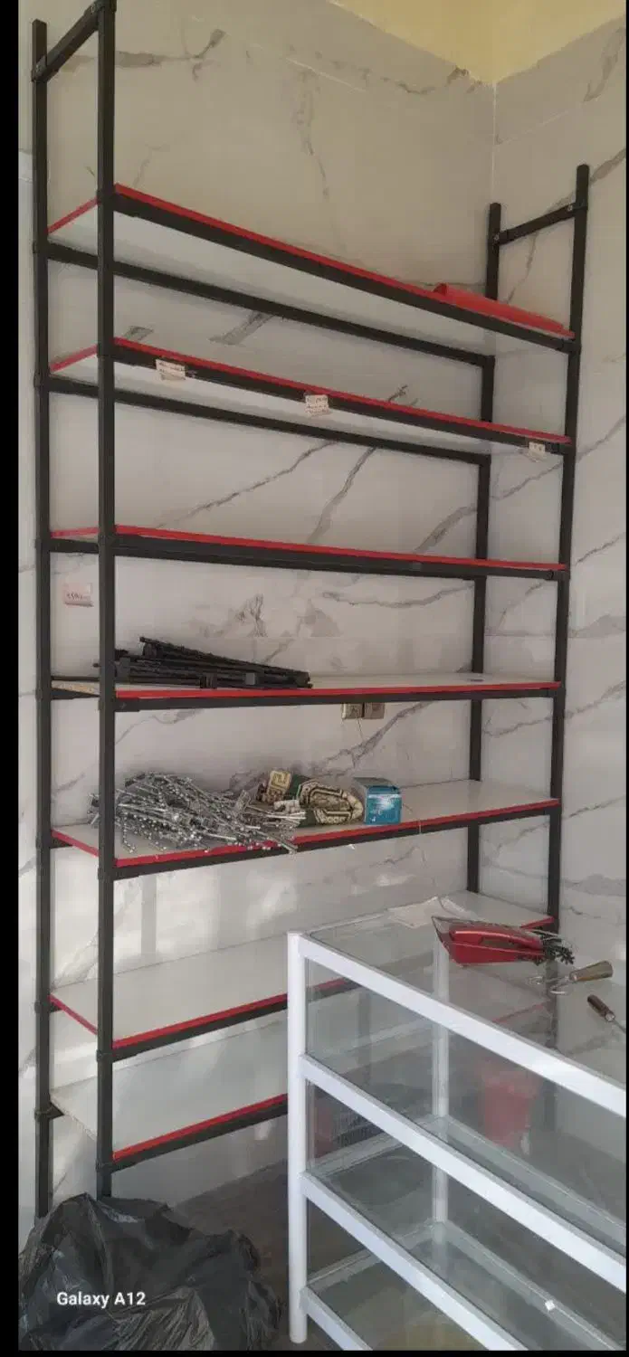 فروش قفسه و رگال|کتابخانه، شلف، قفسه‌های دیواری|یزد, |دیوار