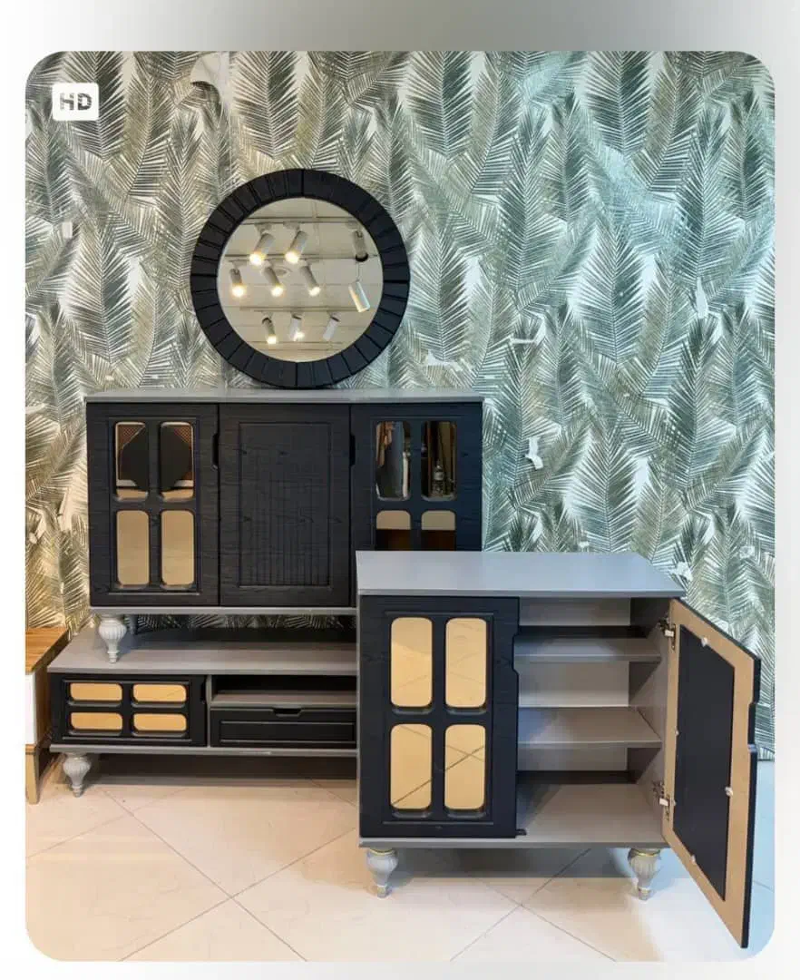 مبلمان و سرویس چوب کامل|مبلمان خانگی و میز عسلی|قزوین, |دیوار